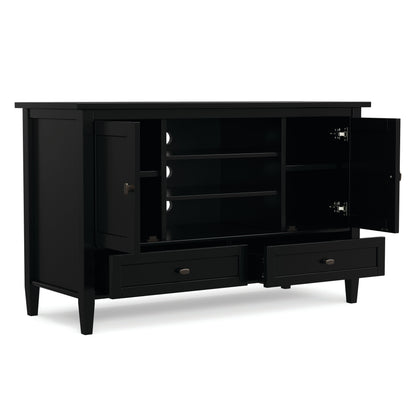 Black | Warm Shaker TV Media Stand