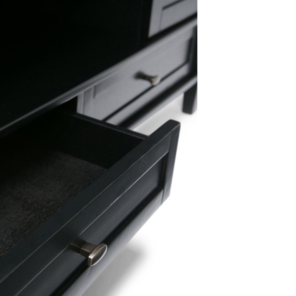 Black | Warm Shaker 47 inch TV Stand