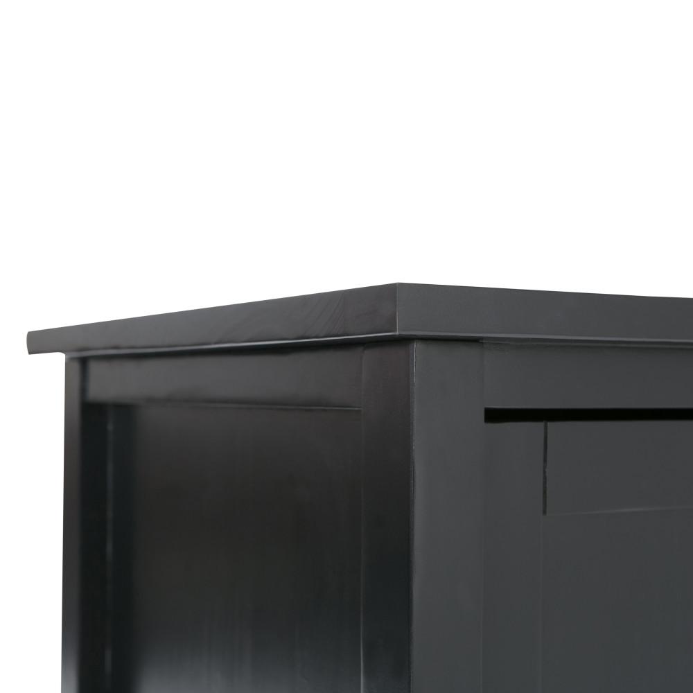 Black | Warm Shaker 47 inch TV Stand