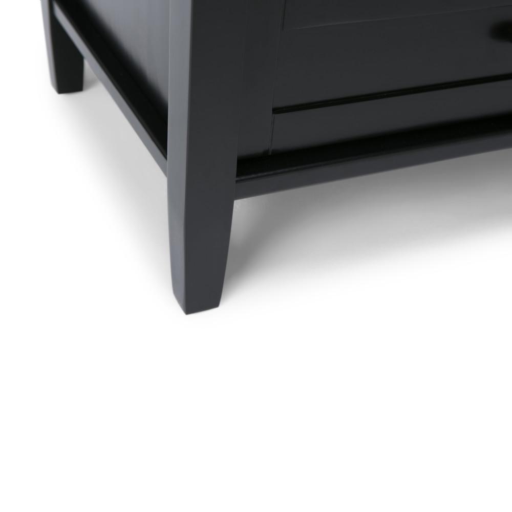 Black | Warm Shaker 47 inch TV Stand