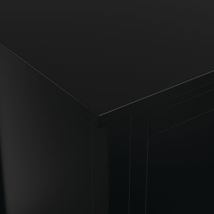 Black | Warm Shaker TV Media Stand