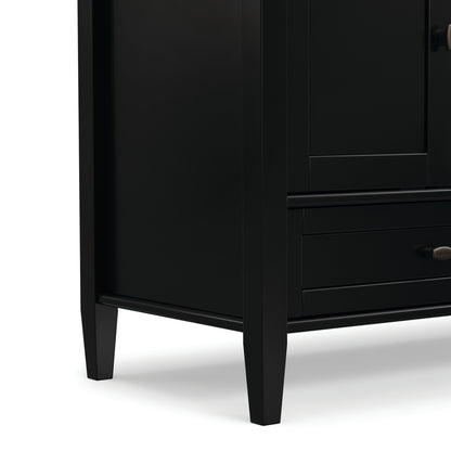 Black | Warm Shaker TV Media Stand