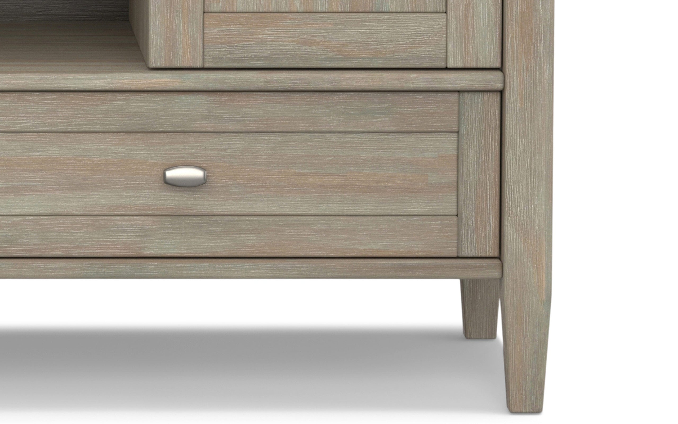 Distressed Grey | Warm Shaker 47 inch TV Stand
