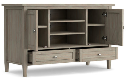 Distressed Grey | Warm Shaker 47 inch TV Stand