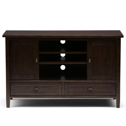 Tobacco Brown | Warm Shaker TV Media Stand
