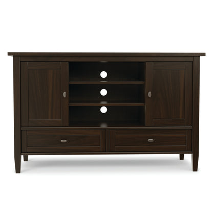 Tobacco Brown | Warm Shaker TV Media Stand