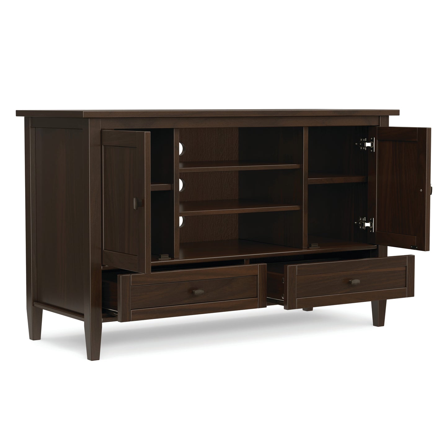 Tobacco Brown | Warm Shaker TV Media Stand