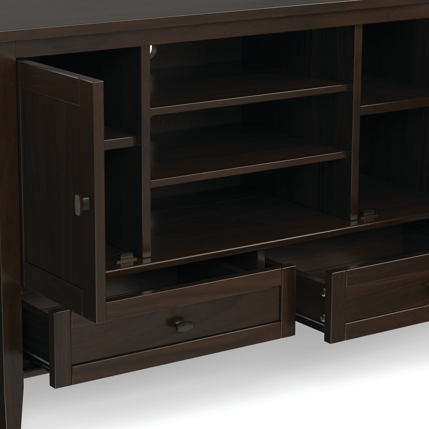 Tobacco Brown | Warm Shaker TV Media Stand