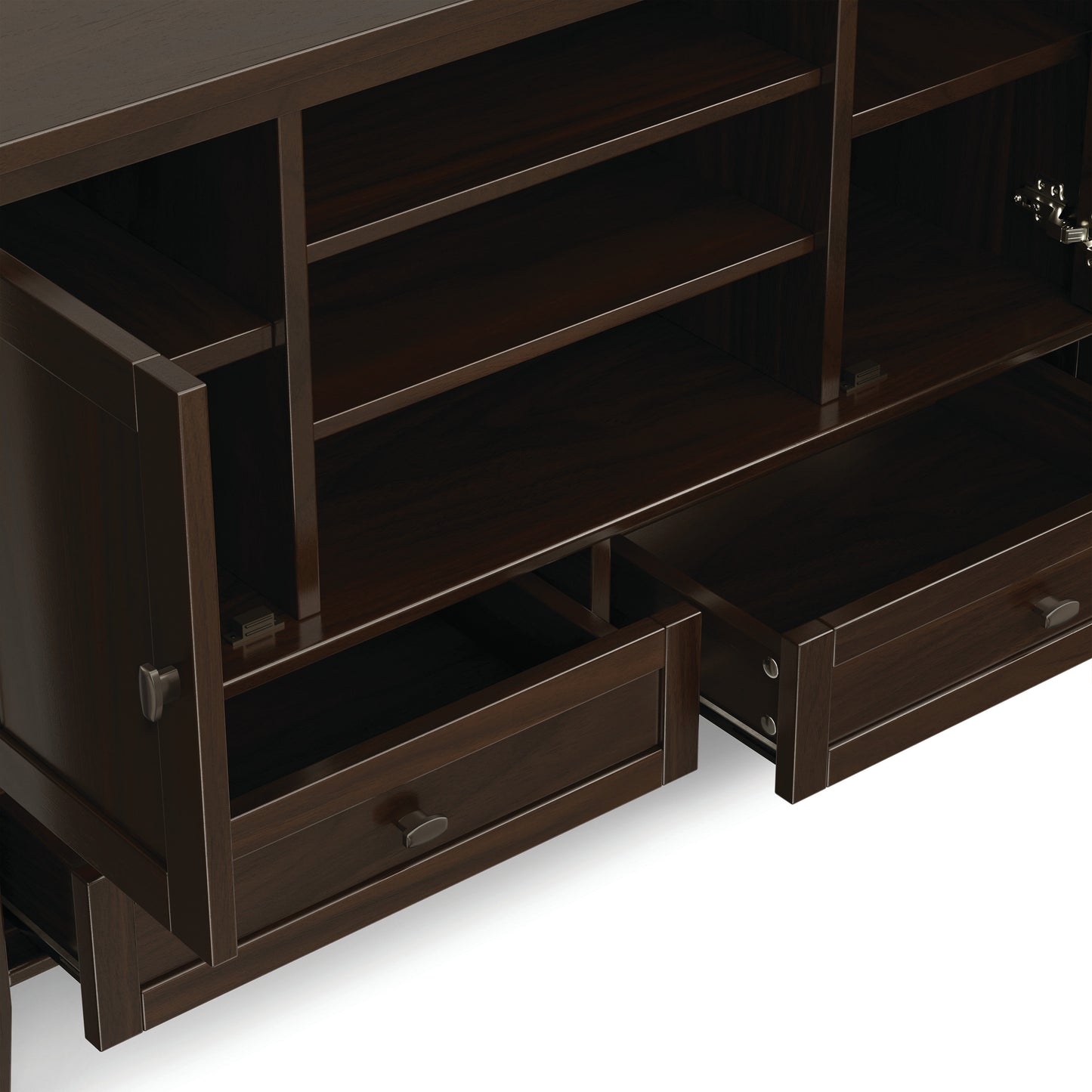 Tobacco Brown | Warm Shaker TV Media Stand