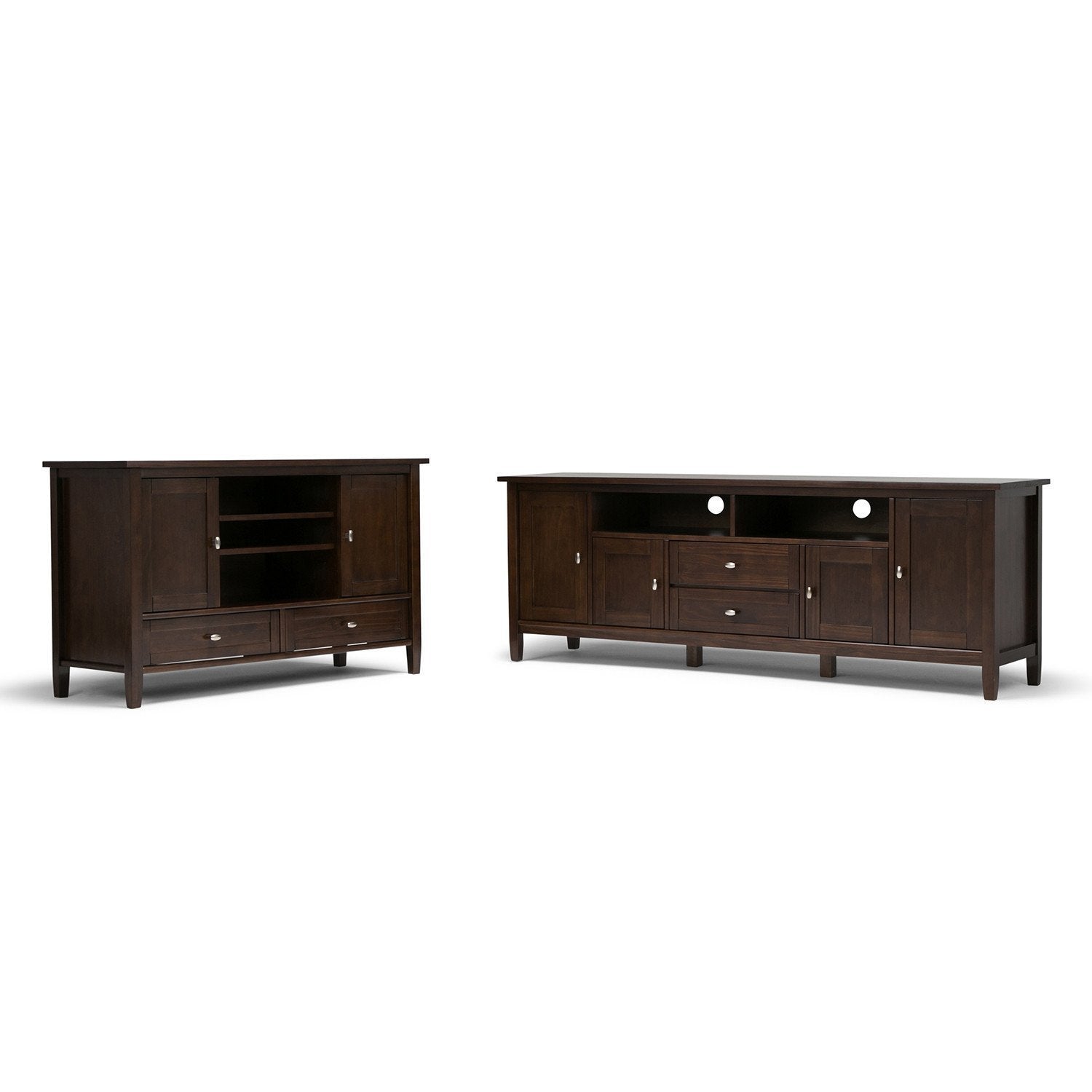 Tobacco Brown | Warm Shaker TV Media Stand
