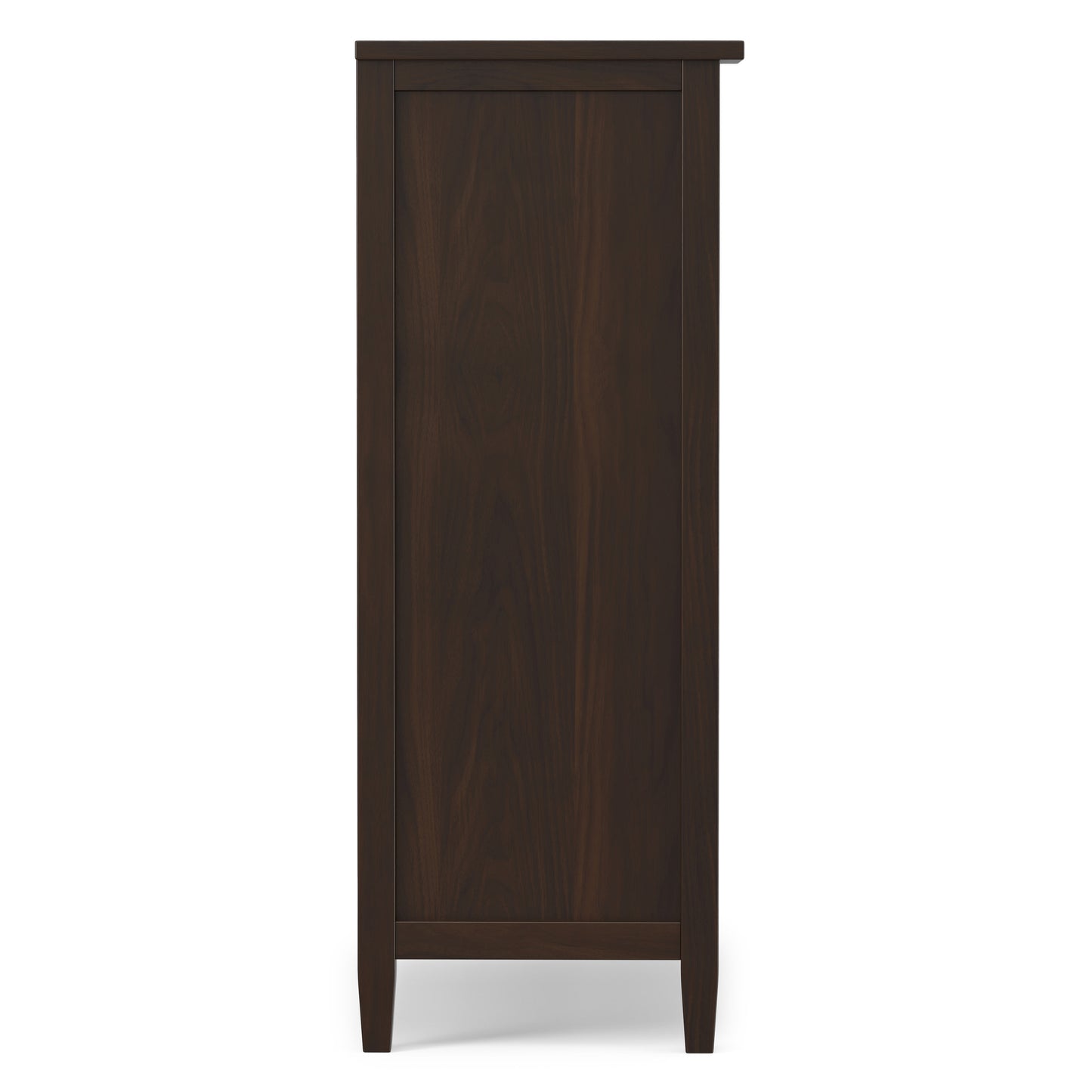 Brunette Brown | Warm Shaker Medium Storage Media Cabinet