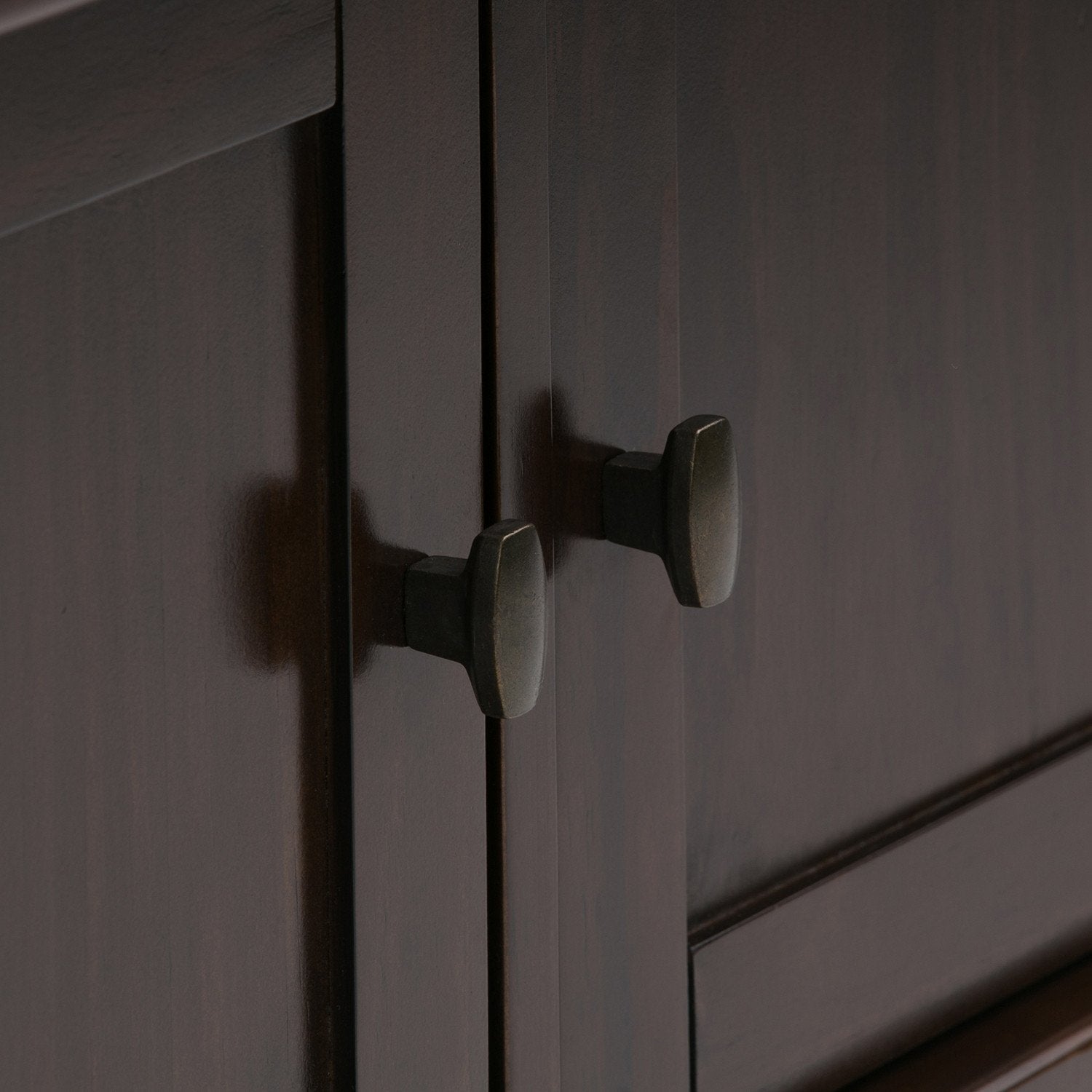 Tobacco Brown | Warm Shaker 44 inch Entryway Bench