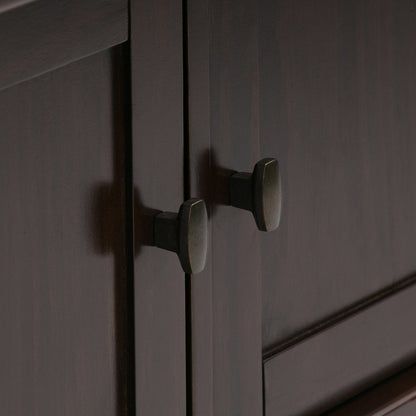 Tobacco Brown | Warm Shaker 44 inch Entryway Bench