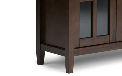 Tobacco Brown | Warm Shaker 32 inch Low Storage Cabinet