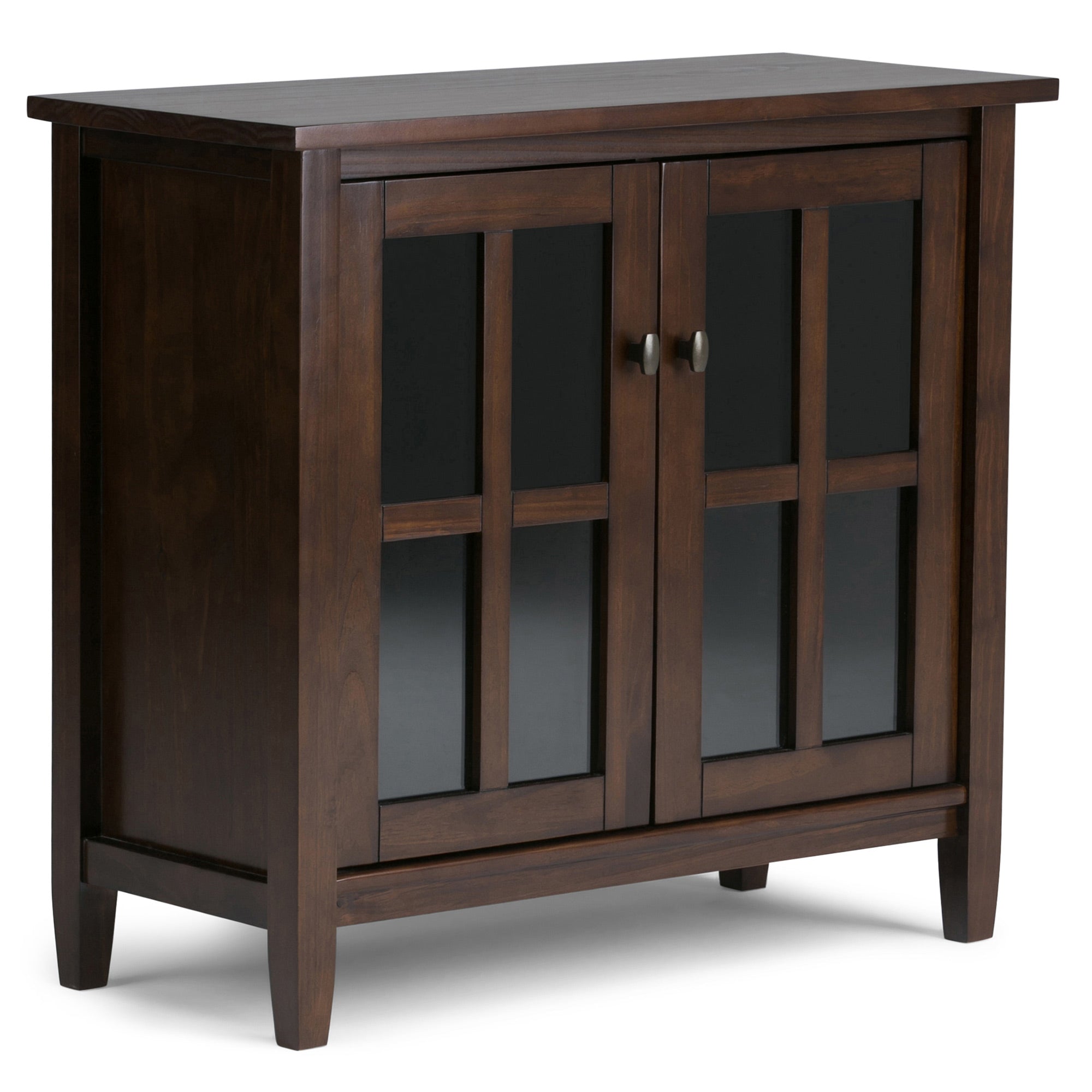 Tobacco Brown | Warm Shaker 32 inch Low Storage Cabinet