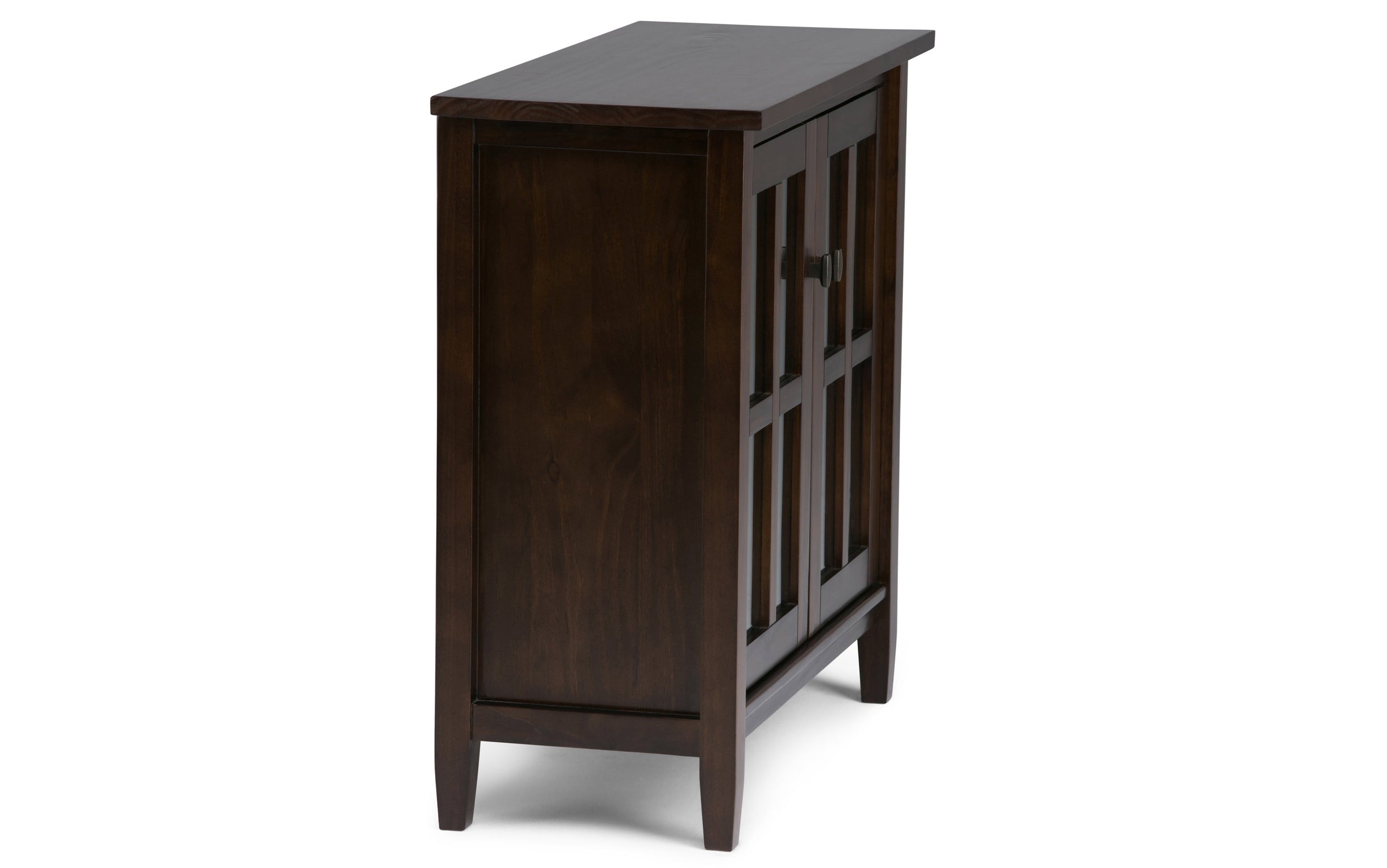 Tobacco Brown | Warm Shaker 32 inch Low Storage Cabinet