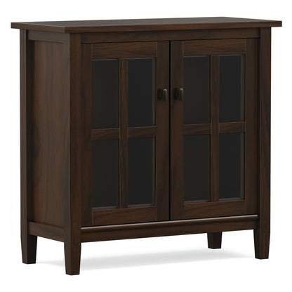 Brunette Brown | Warm Shaker Low Storage Cabinet