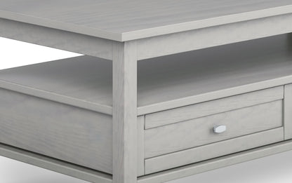 Fog Grey | Warm Shaker 48 inch Coffee Table