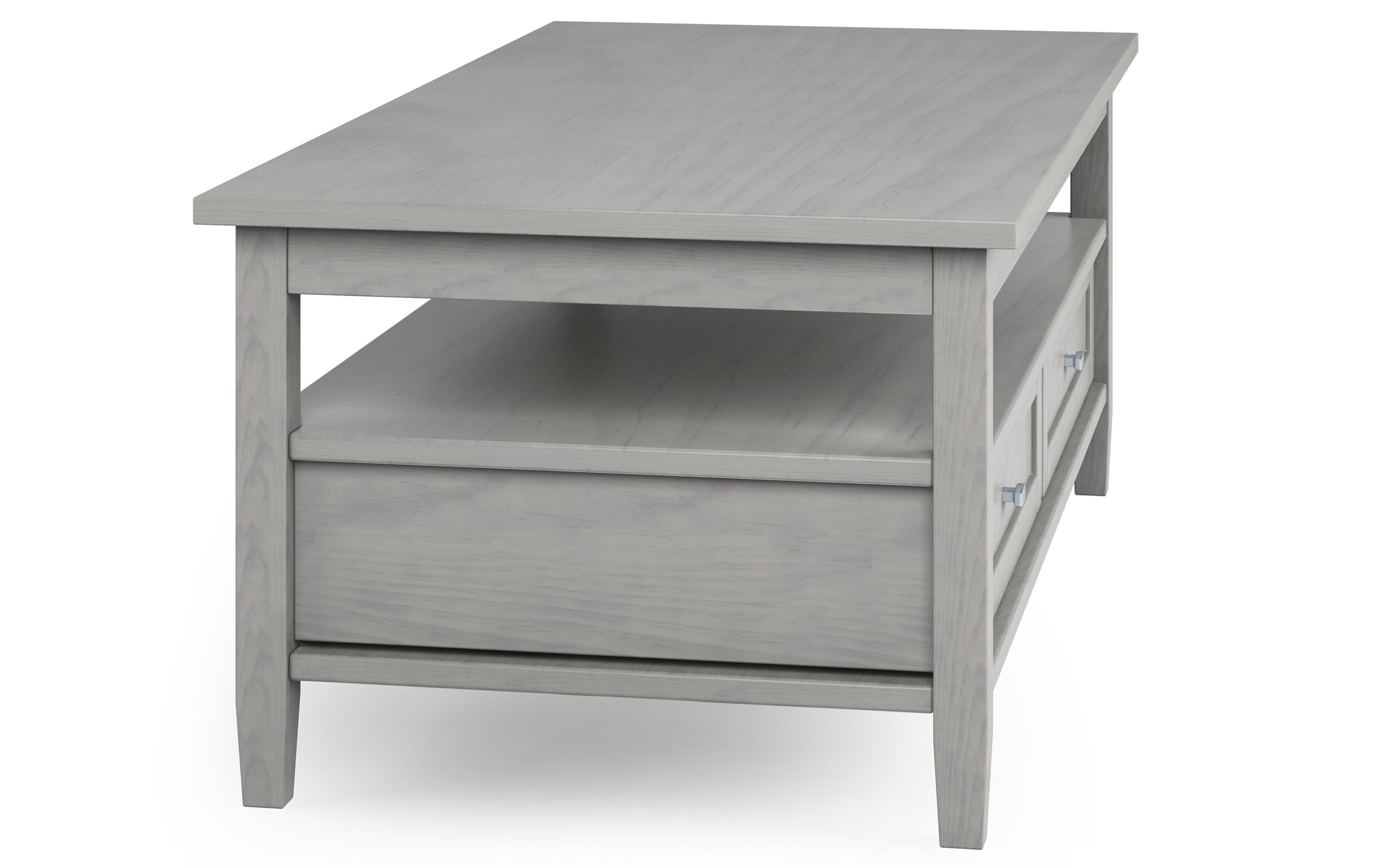 Fog Grey | Warm Shaker 48 inch Coffee Table