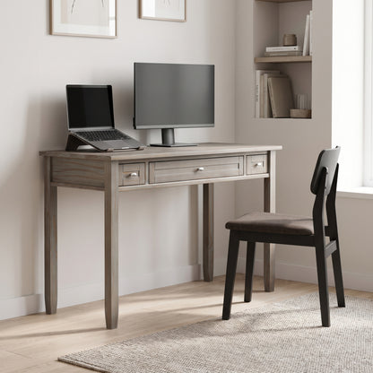 Distressed Grey | Warm Shaker 48 inch Desk