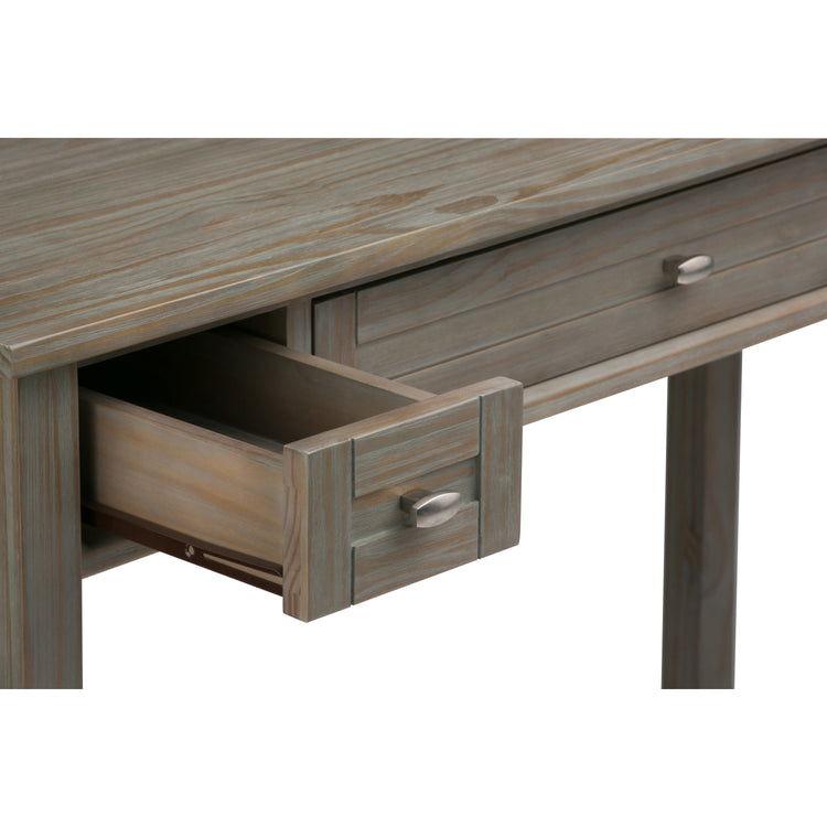 Distressed Grey | Warm Shaker 48 inch Desk