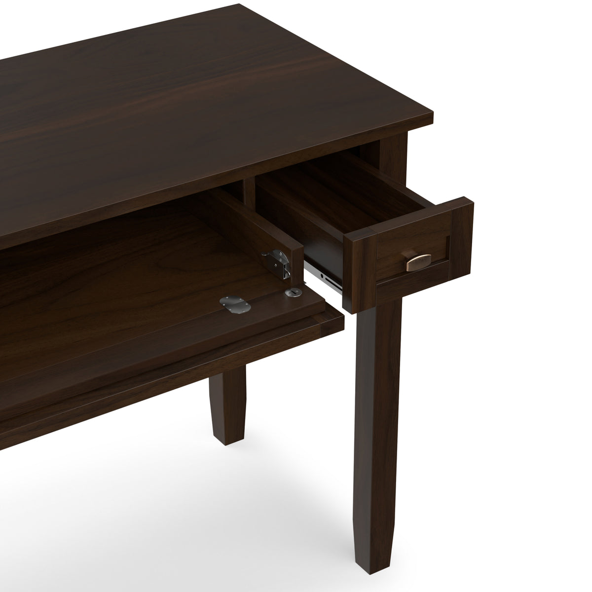 Brunette Brown | Warm Shaker 48 inch Desk