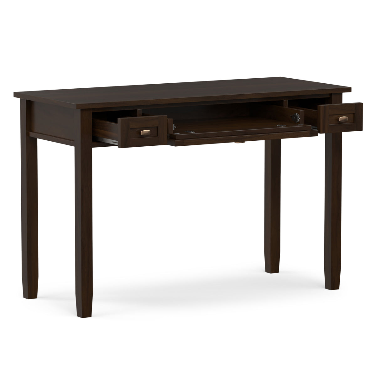Brunette Brown | Warm Shaker 48 inch Desk