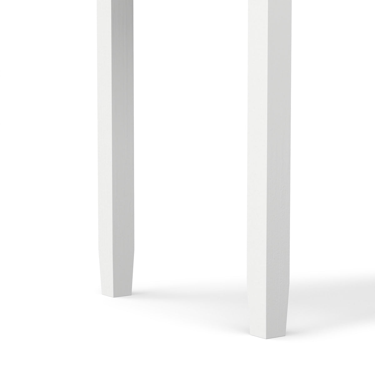 White | Warm Shaker 48 inch Desk