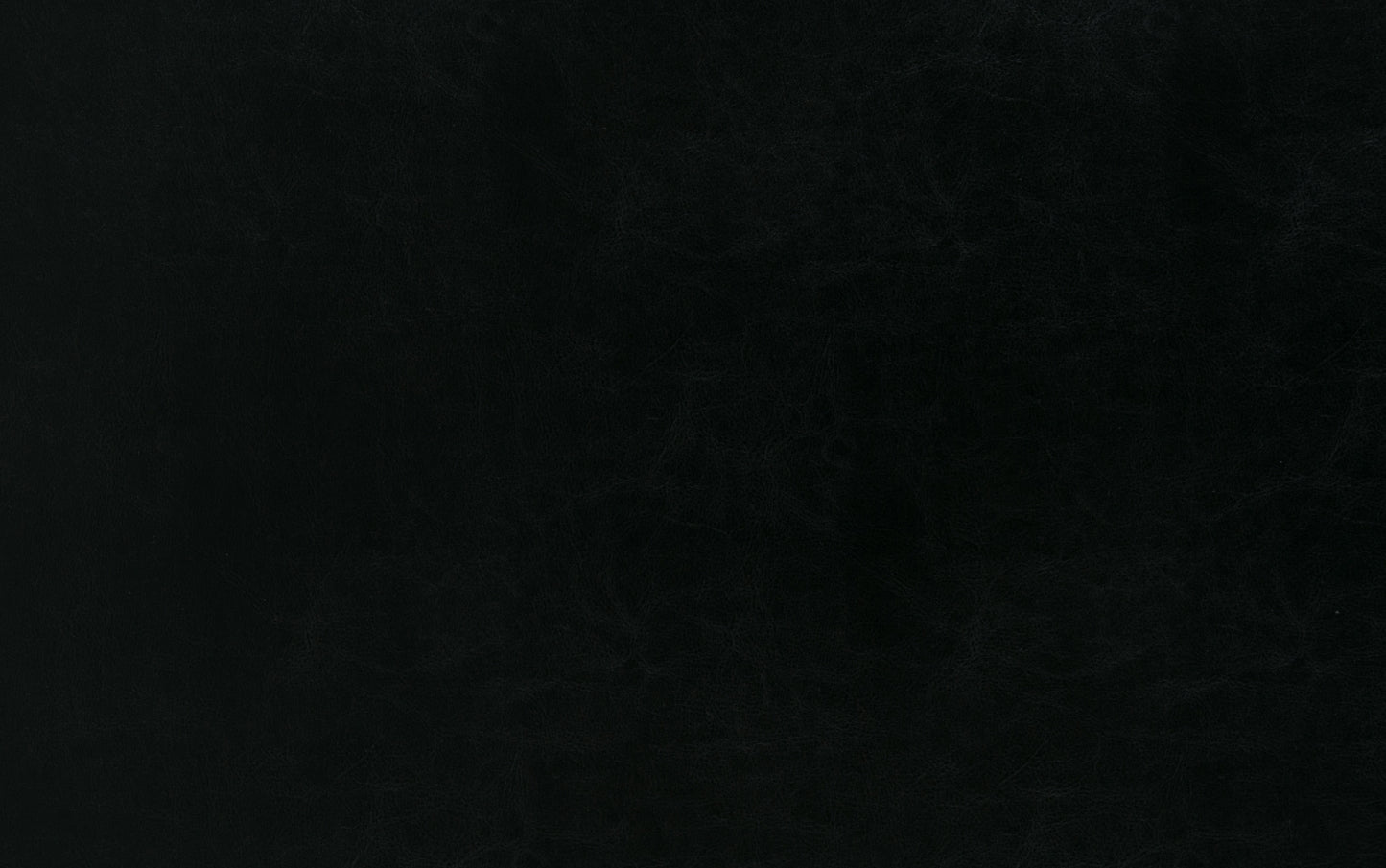 Midnight Black Vegan Leather | Avalon Table Ottoman in Vegan Leather