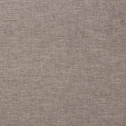 Fawn Brown Linen Style Fabric | Avalon Vegan Leather Square Coffee Table Storage Ottoman