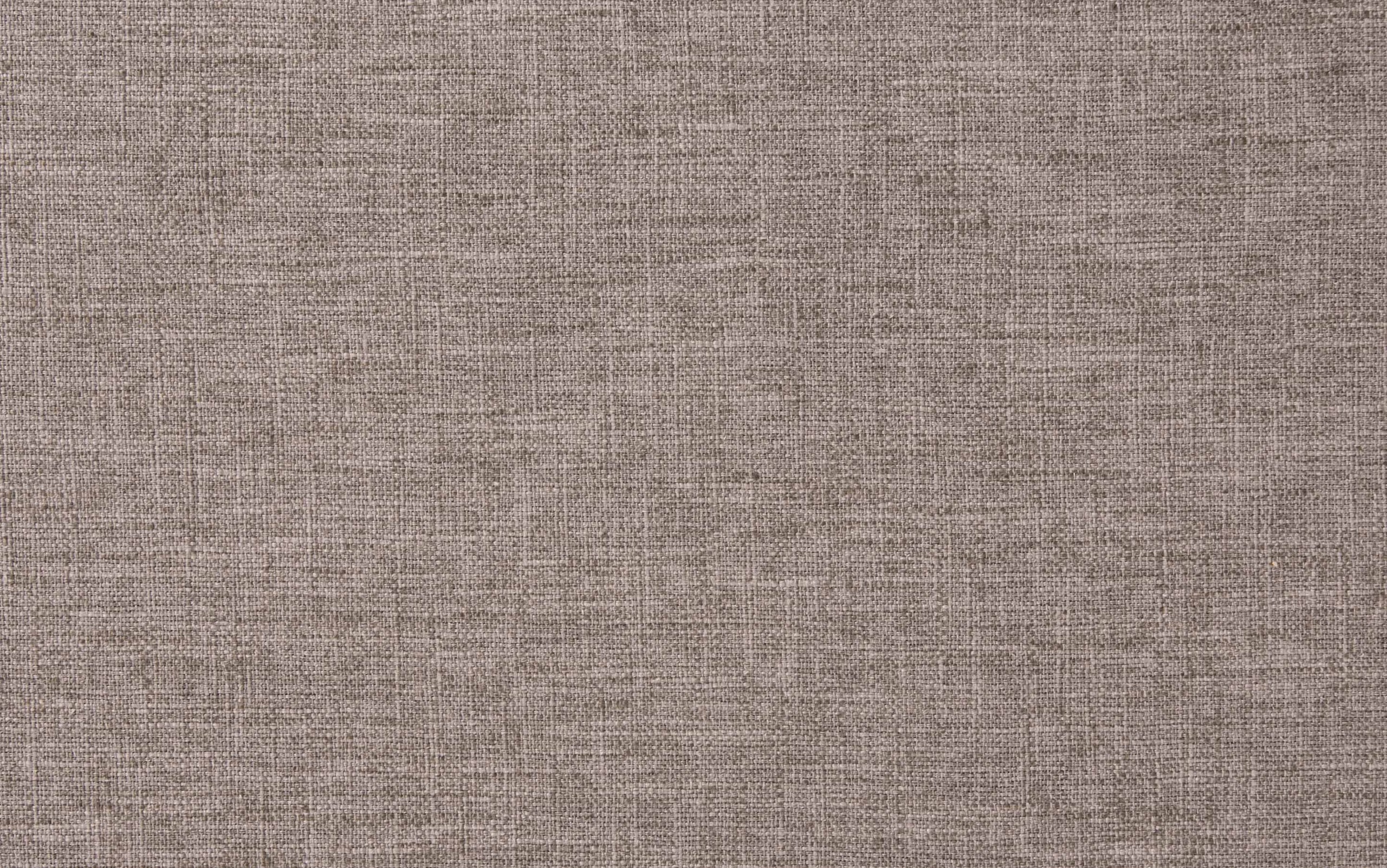 Fawn Brown Linen Style Fabric | Avalon Table Ottoman in Linen