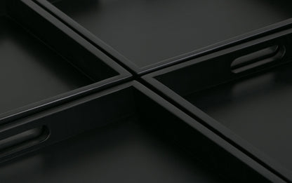 Cloud Grey Linen Style Fabric | Avalon Table Ottoman in Linen