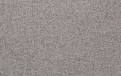 Cloud Grey Linen Style Fabric | Avalon Table Ottoman in Linen