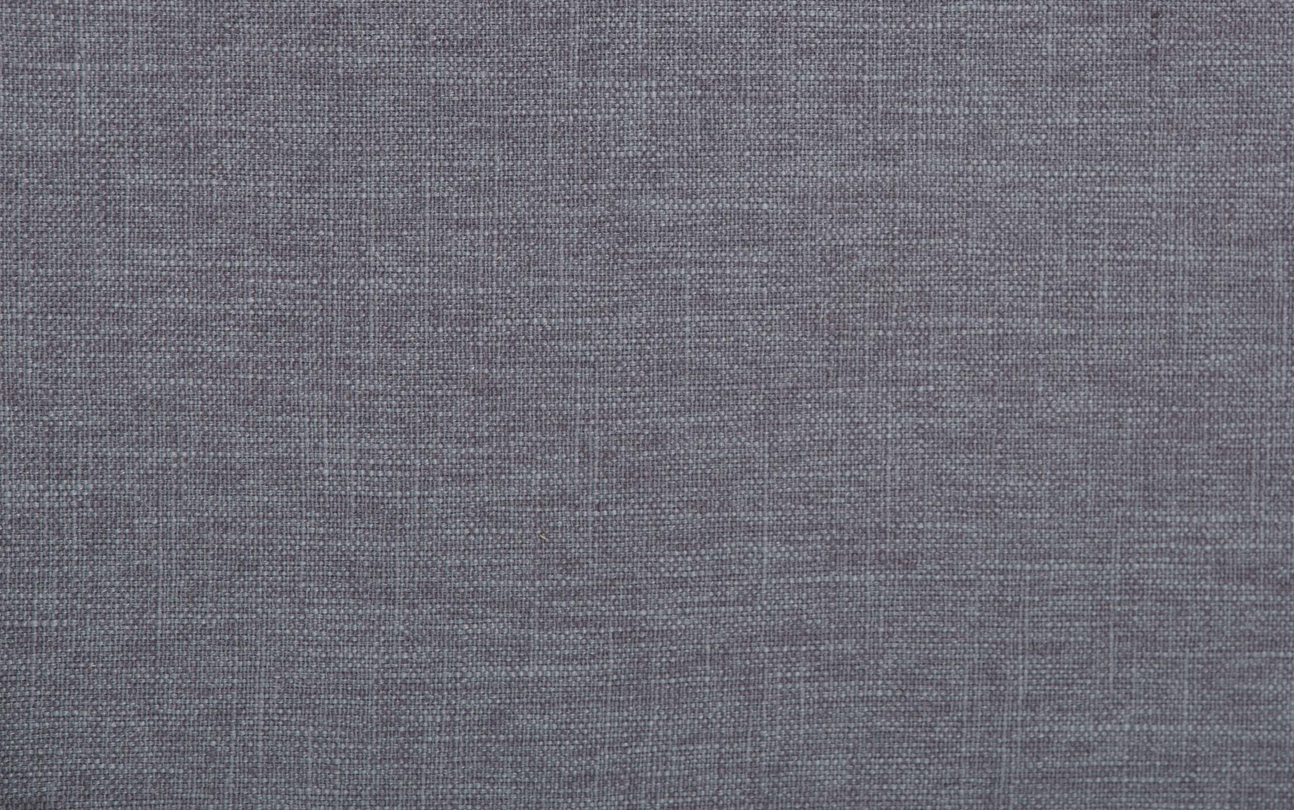 Slate Grey Linen Style Fabric | Avalon Table Ottoman in Linen