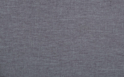 Slate Grey Linen Style Fabric | Avalon Table Ottoman in Linen