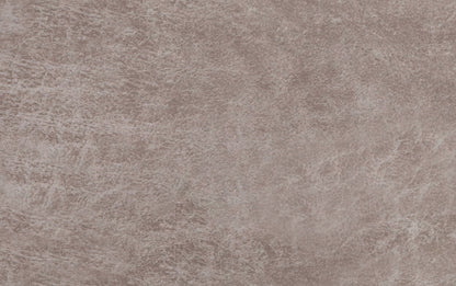Distressed Grey Taupe Distressed Vegan Leather | Cosmopolitan Faux Air Leather Storage Ottoman