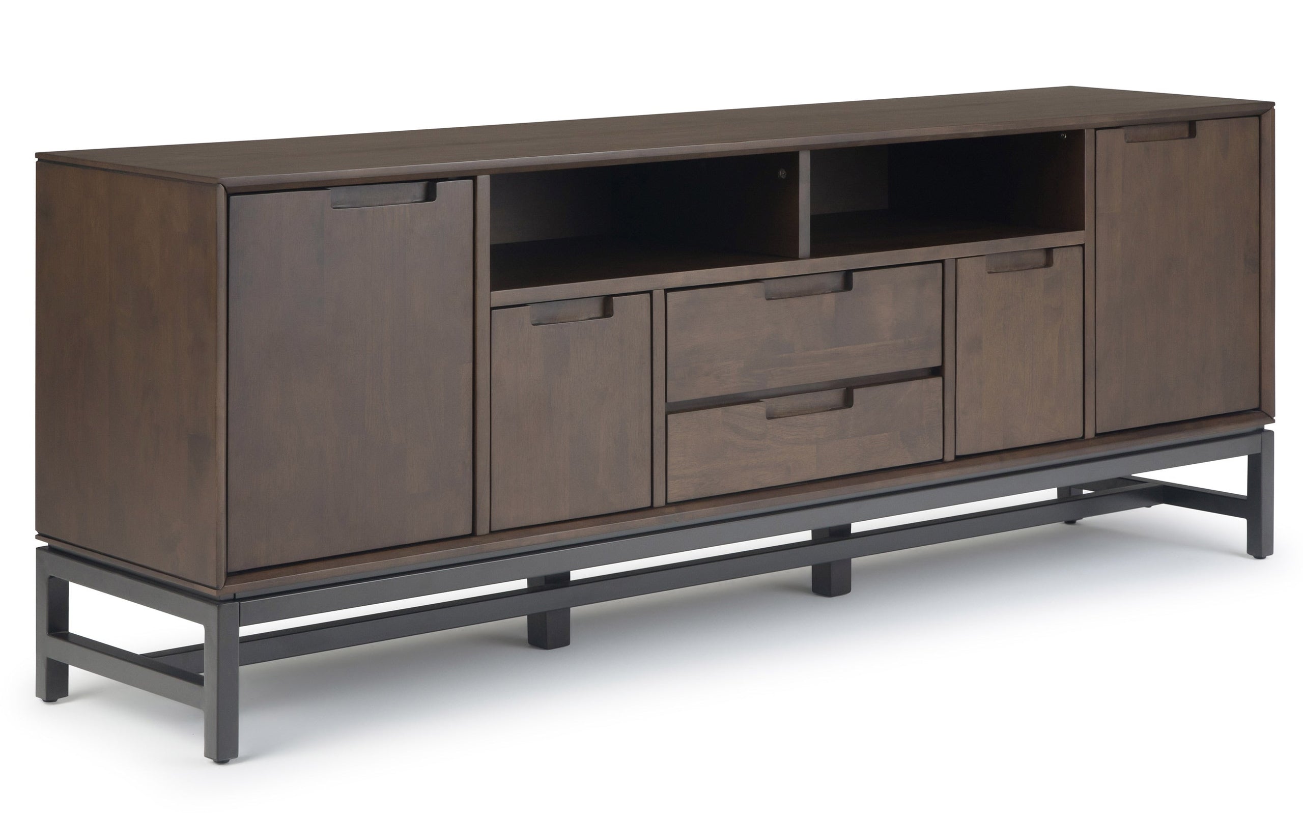 Banting 72 inch TV Stand with 30 inch Bookcases (Set of 3)