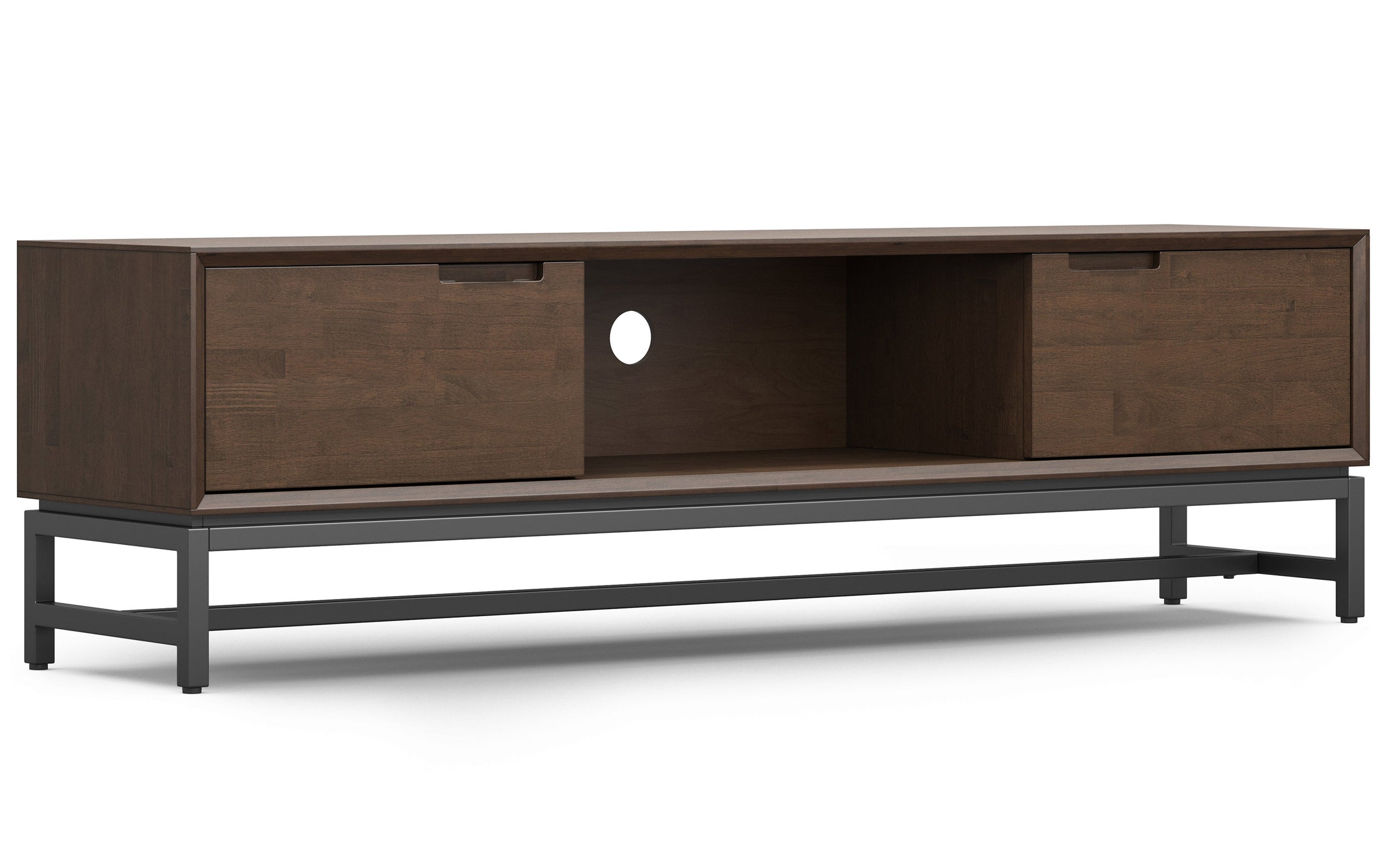 Banting 72 inch Low TV Stand with 30 inch Bookcases (Set of 3)