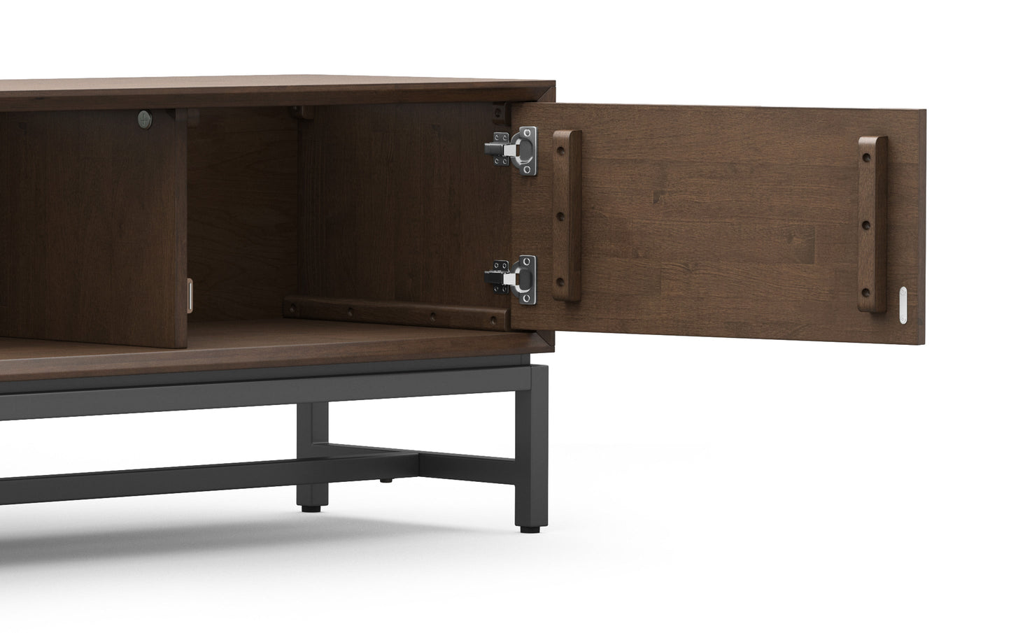 Banting 72 inch Low TV Stand with 30 inch Bookcases (Set of 3)