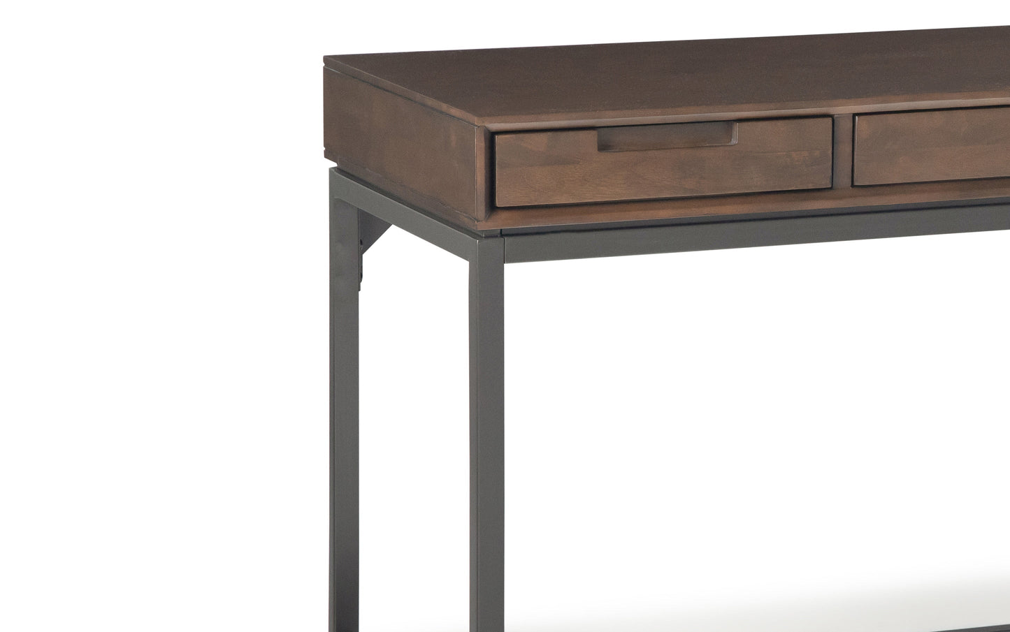Walnut Brown | Banting 72 inch Desk and 30 inch Bookcase