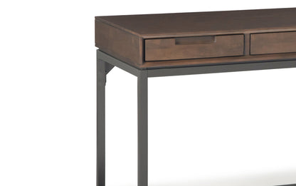 Walnut Brown | Banting 72 inch Desk and 30 inch Bookcase
