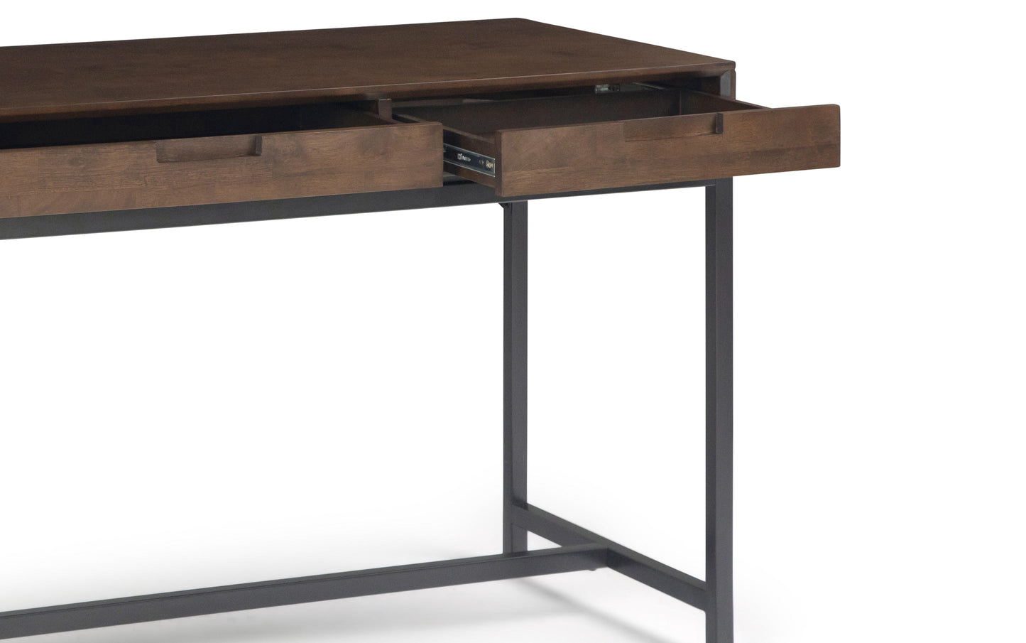 Walnut Brown | Banting 72 inch Desk and 30 inch Bookcase