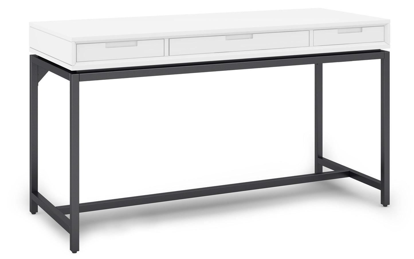 White | Banting 60 inch Desk and 30 inch Bookcase (Set of 2)