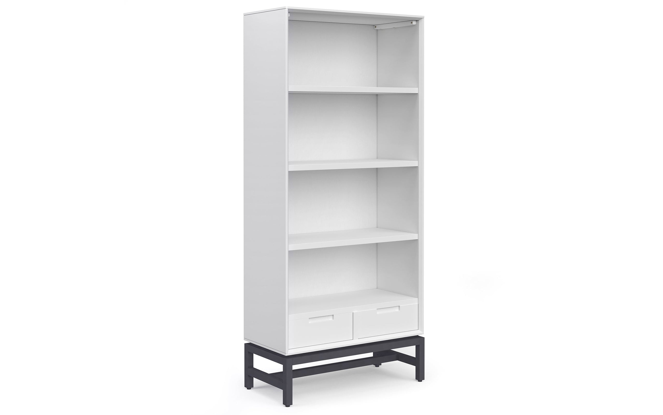 White | Banting 60 inch Desk and 30 inch Bookcase (Set of 2)
