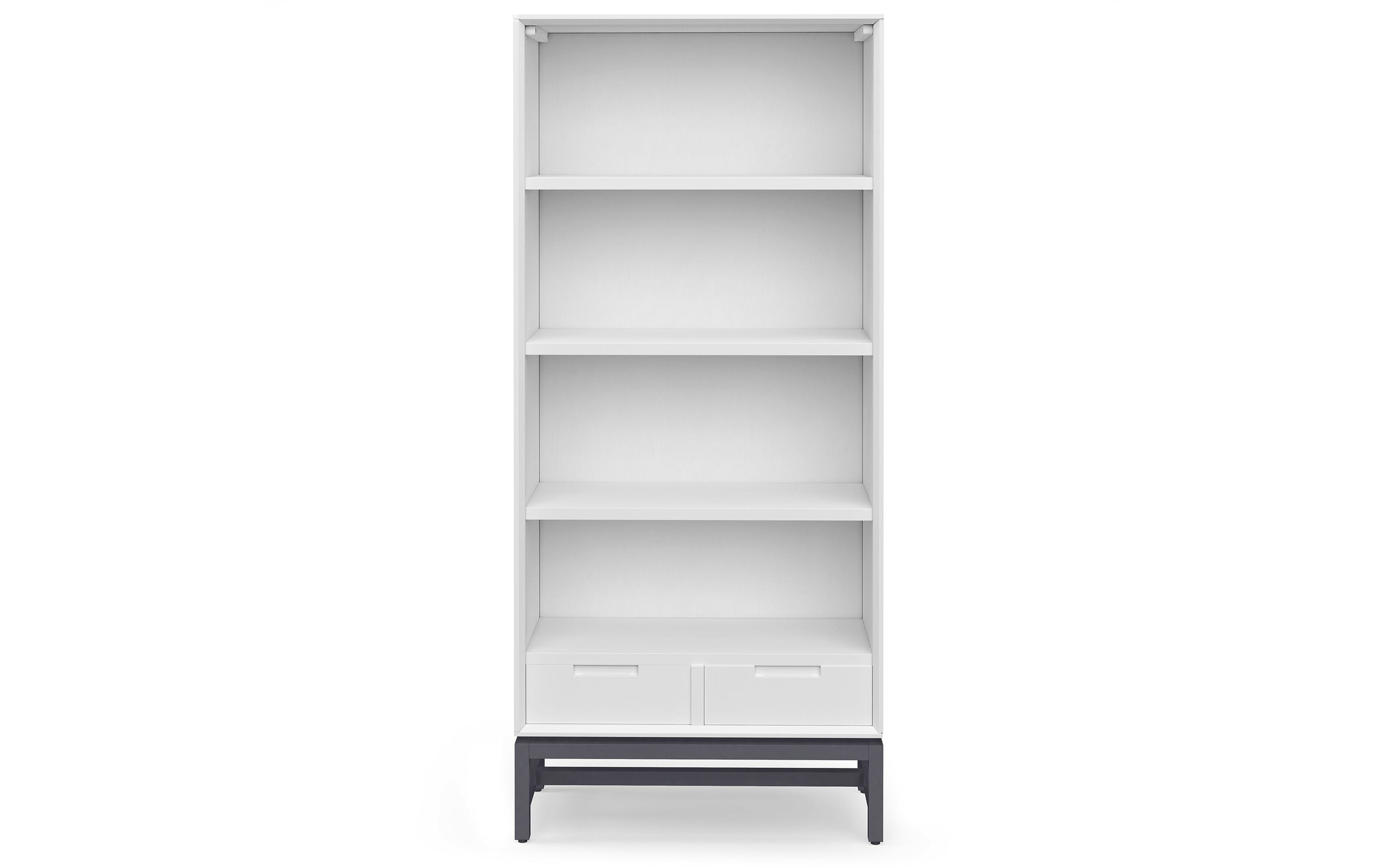 White | Banting 60 inch Desk and 30 inch Bookcase (Set of 2)