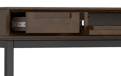 Walnut Brown | Banting 48 inch Desk and 30 inch Bookcase