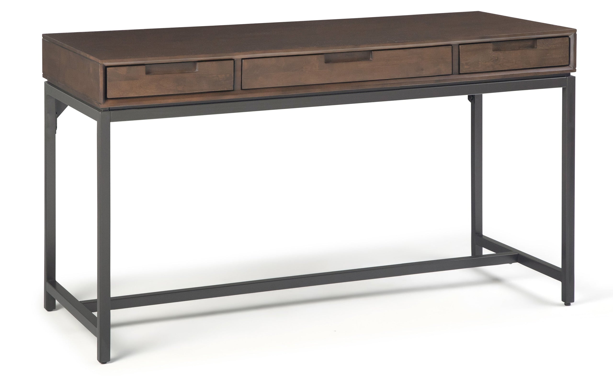Walnut Brown | Banting 60 inch Desk and 64 inch Bookcase