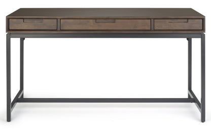 Walnut Brown | Banting 60 inch Desk and 64 inch Bookcase
