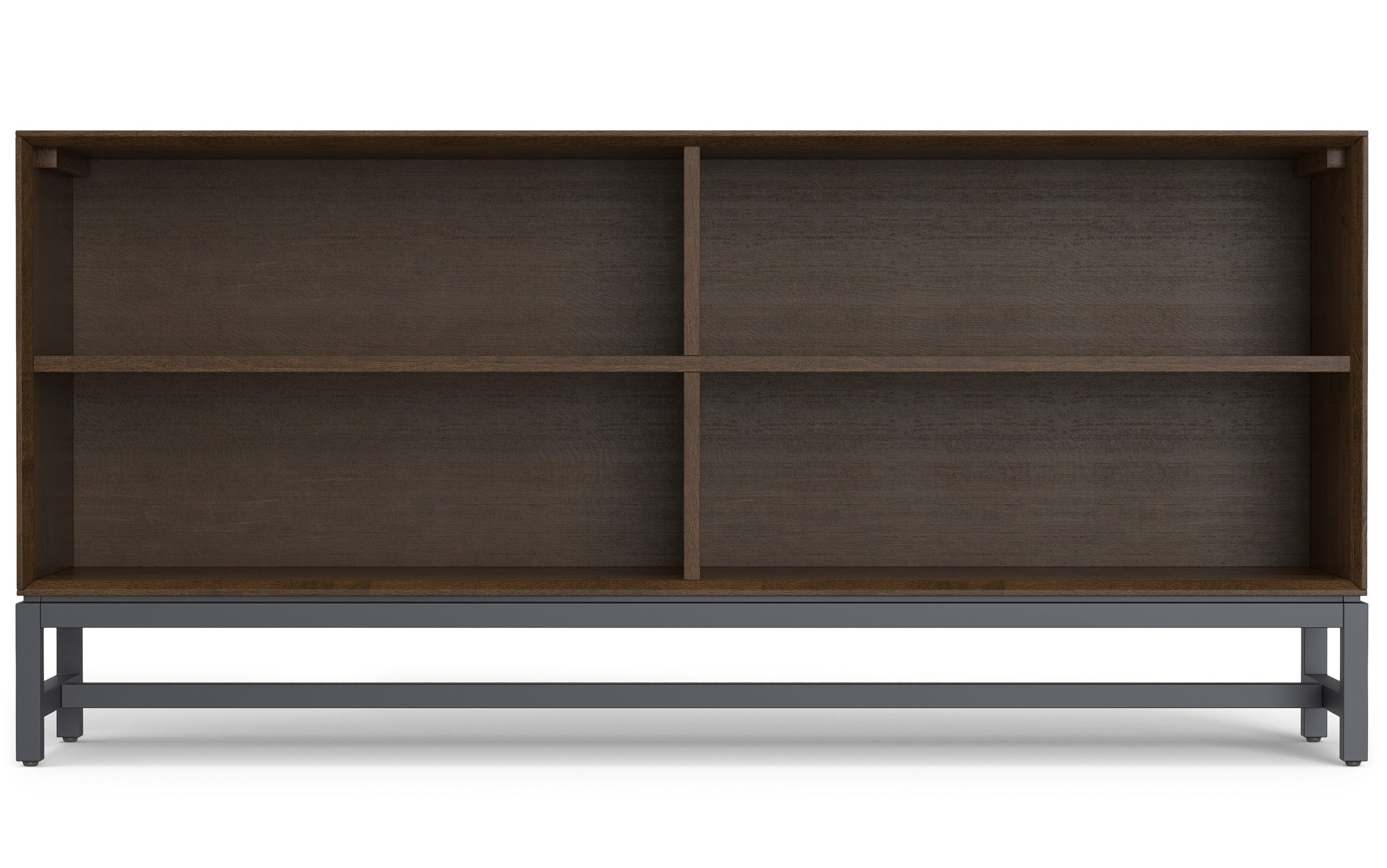 Walnut Brown | Banting 60 inch Desk and 64 inch Bookcase
