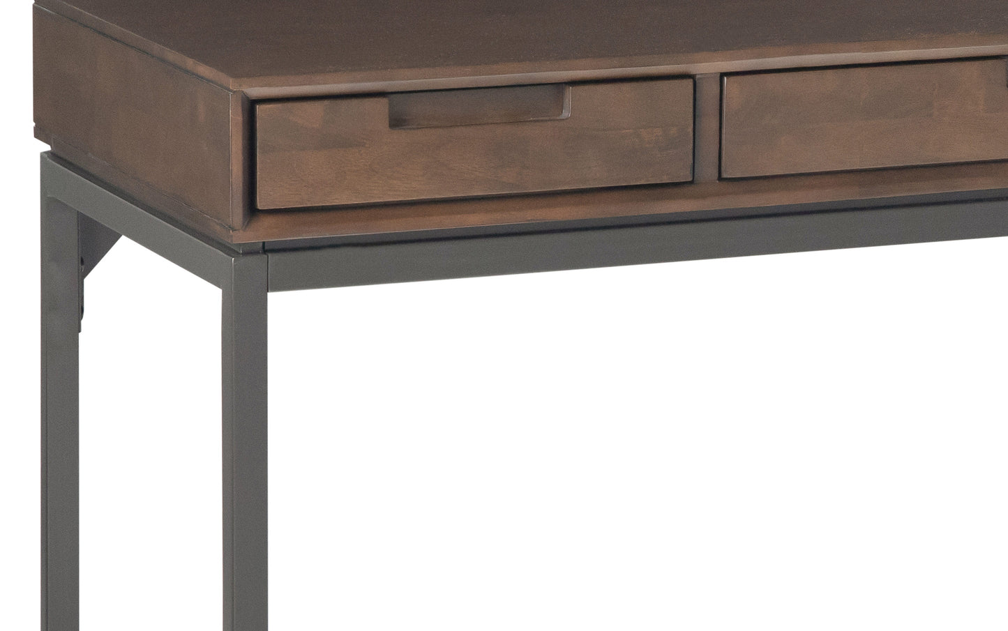 Walnut Brown | Banting 60 inch Desk and 64 inch Bookcase